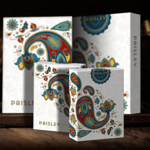 Paisley Poker Mini Playing Cards by Dutch Card House Company - magic tricks