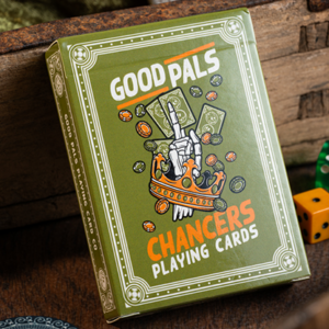 Chancers V3 Green (Marked) Playing Cards by Good Pals - magic tricks