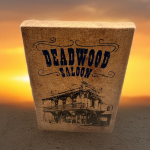 Deadwood Marked (Blue) Playing Cards by Matthew Wright and Mark Bennett - magic tricks