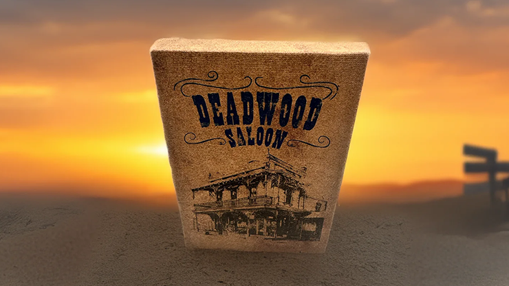 Deadwood Marked (Blue) Playing Cards by Matthew Wright and Mark Bennett - magic tricks