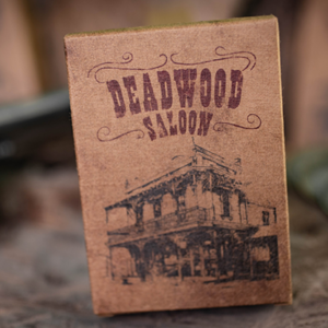 Deadwood Marked (Red) Playing Cards  by Matthew Wright and Mark Bennett - magic tricks
