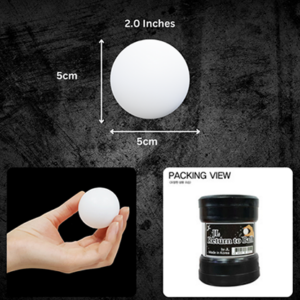 Return Ball (White, 2″) by JL Magic - magic tricks