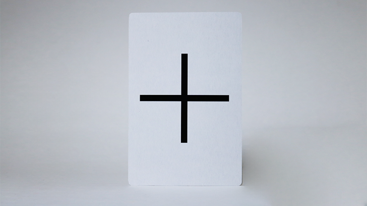 Bicycle Jumbo Gaff Card Double Face (Cross/Wavy Lines) - magic tricks