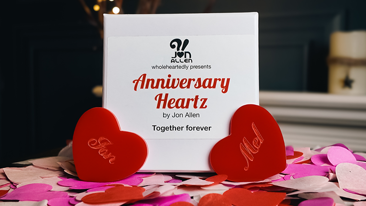 Anniversary Heartz by Jon Allen - magic tricks