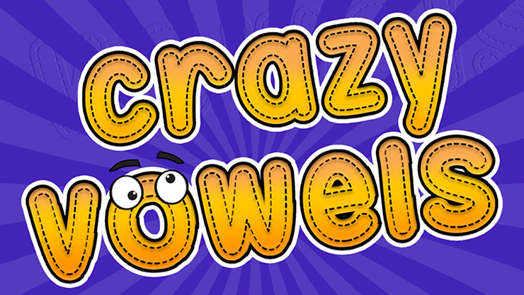 Crazy Vowels by PlayTime Magic DEFMA - magic tricks