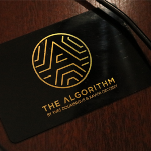 Algorithm – Physical Copy (App) by Yves Doumergue - magic tricks