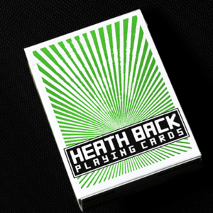 HEATH BACK PLAYING CARDS – LENNART GREEN EDITION Playing Cards - magic tricks