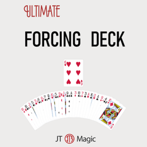 Ultimate Forcing Deck (Red) by JT - magic tricks