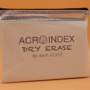 Six Acro Index (Stage) Dry Erase by Blake Vogt - magic tricks