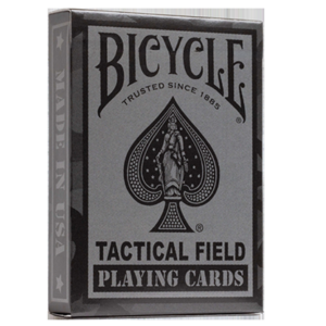 Bicycle Tactical Field (Black) Playing Cards by US Playing Card Co - magic tricks