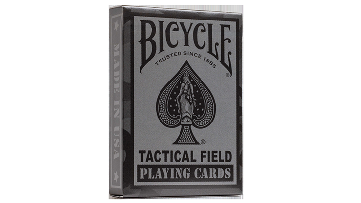 Bicycle Tactical Field (Black) Playing Cards by US Playing Card Co - magic tricks