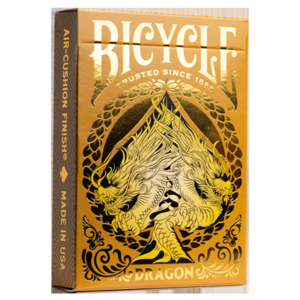 Bicycle Gold Dragon Playing Cards by US Playing Card Co - magic tricks