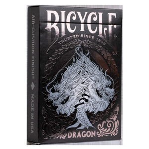 Bicycle Dragon Black Playing Cards by US Playing Card Co - magic tricks