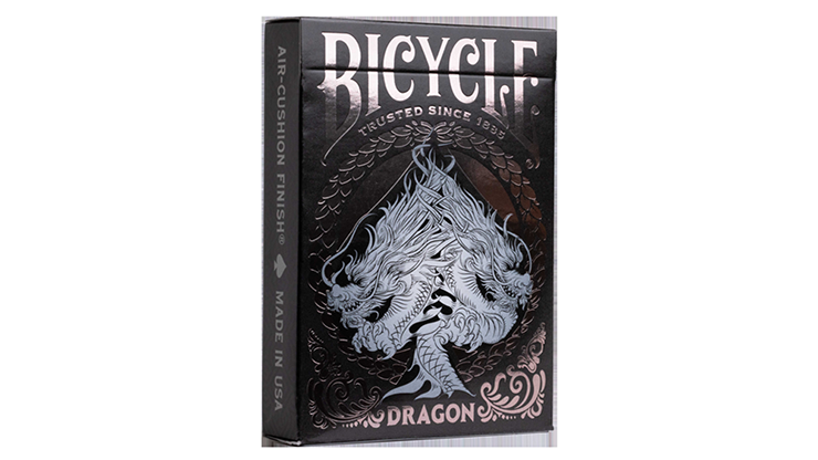 Bicycle Dragon Black Playing Cards by US Playing Card Co - magic tricks