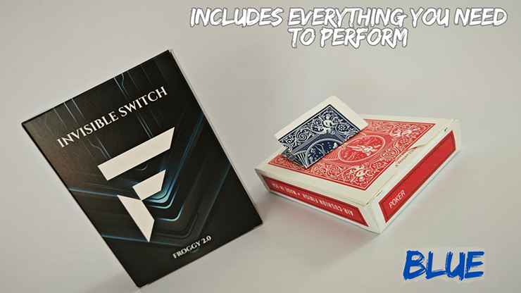 FROGGY 2.0 (BLUE) by Erick White - magic tricks