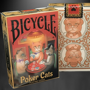 Bicycle Poker Cats V2  Playing Cards - magic tricks