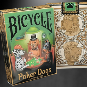 Bicycle Poker Dogs V2  Playing Cards - magic tricks