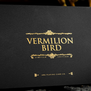 Vermilion Bird Black Gold Box Set by Ark Playing Cards - magic tricks