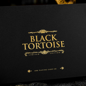 Black Tortoise Black Gold Box Set by Ark Playing Cards - magic tricks