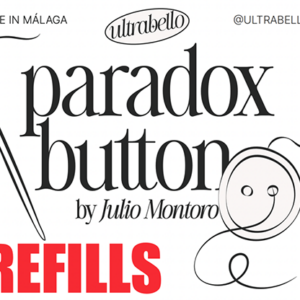 Paradox Button Refill (10 buttons + 1 envelope) by Julio Montoro and Ultrabello - magic tricks