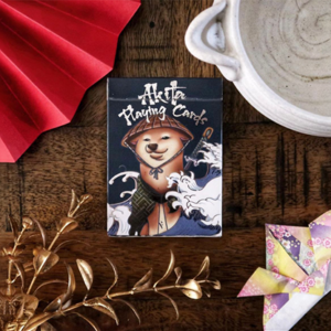 Akita Playing Cards by Blue Moon Co - magic tricks