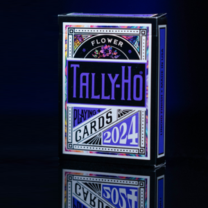 Tally-Ho 2024 (Flower) Playing Cards by US Playing Card Co - magic tricks