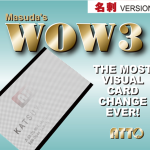 WOW 3.0 Business Card Version Limited Edition (JAPAN) - magic tricks