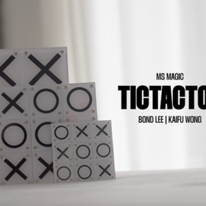 Tic Tac Toe Lite (Large) by Bond Lee and Kai-Fu Wang - magic tricks