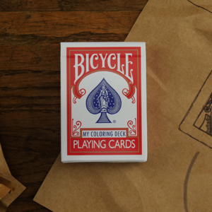 My Coloring Deck by Jordan Victoria (Red) - magic tricks