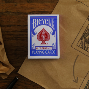 My Coloring Deck by Jordan Victoria (Blue) - magic tricks