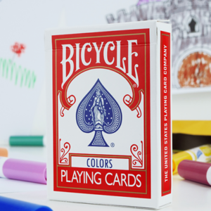 Bicycle Colors by Jordan Victoria (Red deck + 11 routines) - magic tricks
