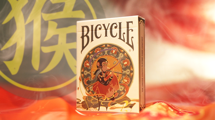 Bicycle Chinese Zodiac (Monkey) Playing Cards by US Playing Card Co - magic tricks