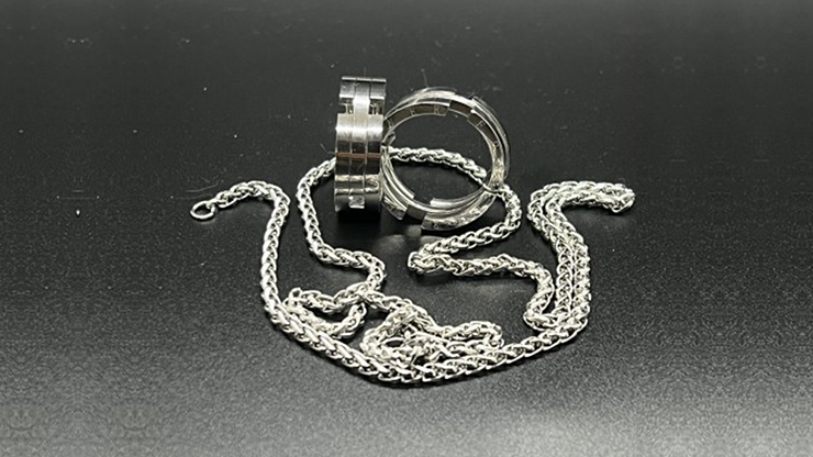 Instant Ring (silver, Size 10) by Viktor Voitko - magic tricks