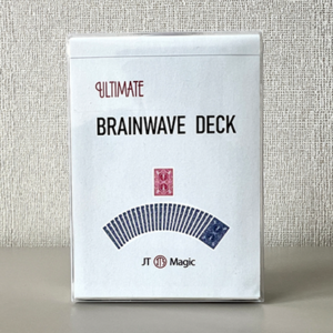Ultimate Brainwave Deck (Blue) by JT - magic tricks
