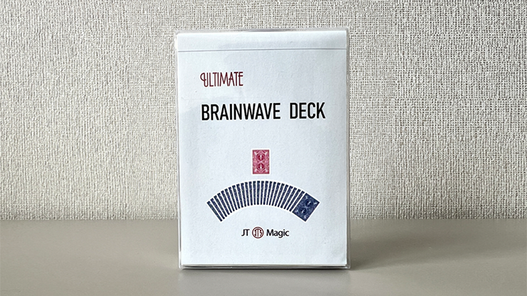 Ultimate Brainwave Deck (Blue) by JT - magic tricks