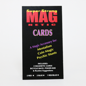 Magnetic Card – Bicycle Cards (2 Per Package) Double Face Cards by Chazpro - magic tricks