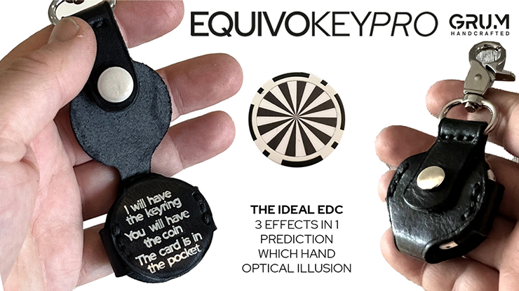 EquivoKey-Pro (Coin) by GRUM® - magic tricks