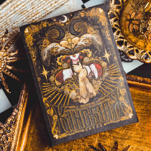 Silence V3 (Black) Playing Cards by KING STAR - magic tricks