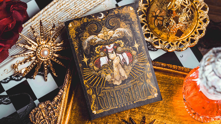 Silence V3 (Black) Playing Cards by KING STAR - magic tricks