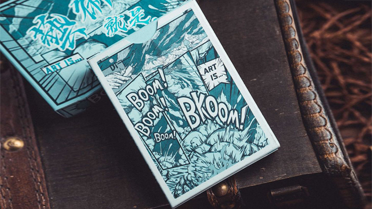 Boom (Blue) Playing Cards - magic tricks