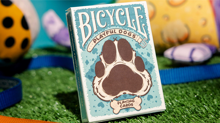 Bicycle Playful Dog Playing Cards - magic tricks