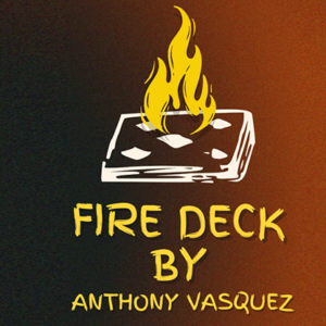 Fire Deck 2 (Red) by Anthony Vasquez - magic tricks