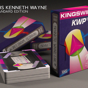 1982 VHS-Kenneth Playing Cards by Kings Wild Project - magic tricks