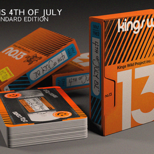 1982 VHS-4th of July Playing Cards by Kings Wild Project - magic tricks