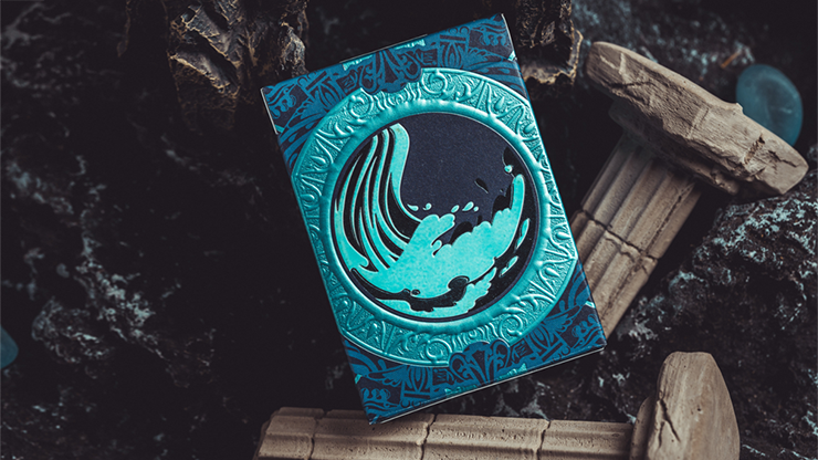 Gilded Atlantis: Water Playing Cards - magic tricks