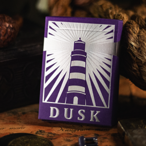 Lighthouse Dusk Playing Cards by EmilySleights - magic tricks