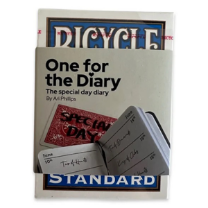 One for the Diary (Blue) by GRUM® - magic tricks