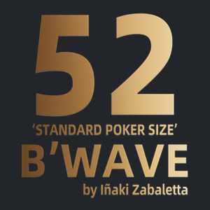 52 B’Wave (Poker Size) by Iñaki Zabaletta - magic tricks