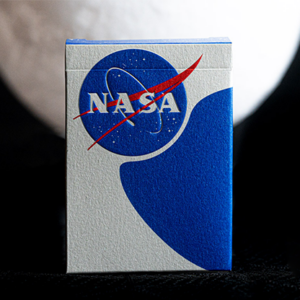 NASA Foil Meatball Logo Playing Cards - magic tricks
