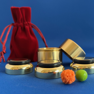 Three Shell Game (Brass) by Leo Smetsers - magic tricks